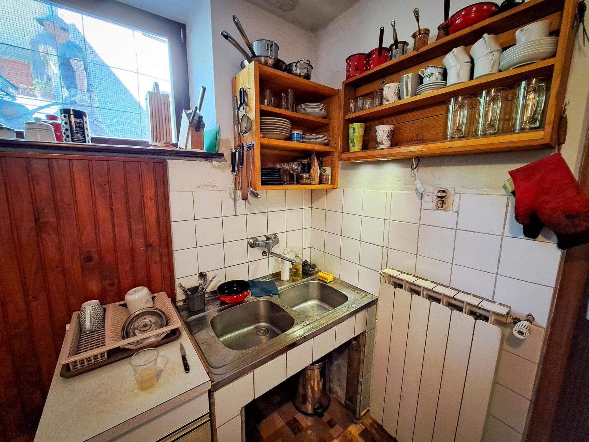 Hikers Hut Hisar Daire Podbrdo Dış mekan fotoğraf