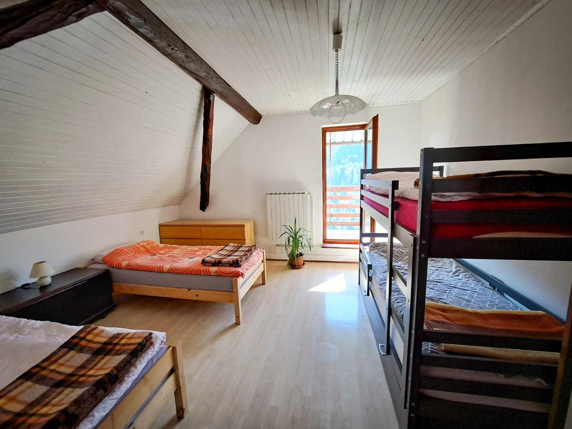 Hikers Hut Hisar Daire Podbrdo Dış mekan fotoğraf